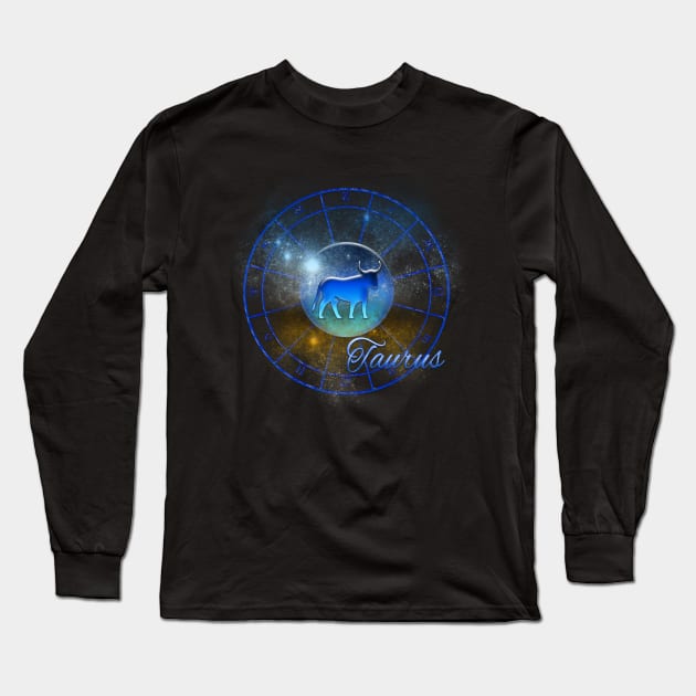 Taurus Long Sleeve T-Shirt by Sinmara